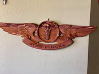 Nurse and Doctor Wings - Personalized Wood Gift