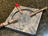 Personalized US Coast Guard Cigar Wood Ashtray, Customized with your name, Semper Paratus