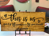 This Is Us Family Sign