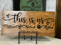 This Is Us Family Sign