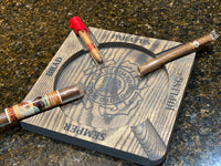 Personalized US Coast Guard Cigar Wood Ashtray, Customized with your name, Semper Paratus