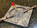 Personalized US Coast Guard Cigar Wood Ashtray, Customized with your name, Semper Paratus