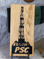 The American Drilling Rig - 24" X 11.25" Oilfield Decor