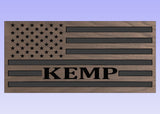 Personalized 23”x11” Flag, American Flag, Flag, Wood Flag, Wooden Flag, Rustic Flag, Wood Working, wood wall art, farmhouse sign, wood signs