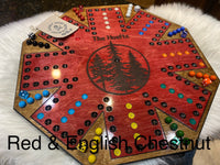 Custom Wahoo Aggravation board games personalized including dice and marbles